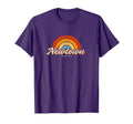 Newtown Connecticut Ct Rainbow 70S T-Shirt - Casual Everyday Wear Unisex - T-Shirt, Sweatshirt, Hoodie