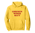 Chicken Wings Slut Y2K Aesthetic Hoodie - Unique Graphic Unisex - T-Shirt, Sweatshirt, Hoodie
