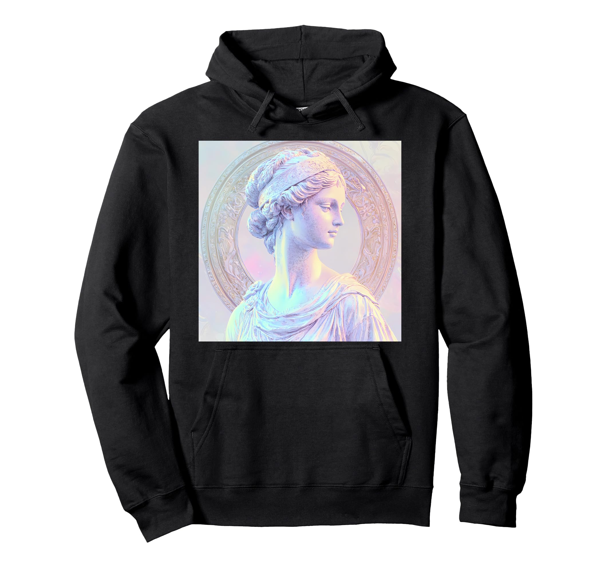 Vaporwave Aesthetic Venus Goddess Hoodie - Custom Art Print for Adults - T-Shirt, Sweatshirt, Hoodie
