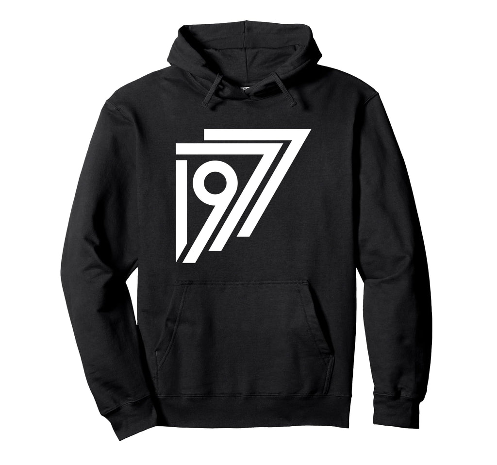 1977 Birthday Grunge Alternative Hoodie - Graphic Print Men Women - T-Shirt, Sweatshirt, Hoodie