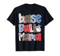 Baseball Mama Game Day Leopard Coquette T-Shirt - Aesthetic Graphic Unisex - T-Shirt, Sweatshirt, Hoodie