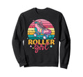 Rollerskates Funny 80S Roller Sweatshirt - Minimalist Print for Adults - T-Shirt, Sweatshirt, Hoodie