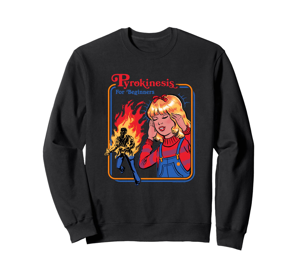 Steven Rhodes Pyrokinesis Sweatshirt - Aesthetic Graphic Men Women - T-Shirt, Sweatshirt, Hoodie