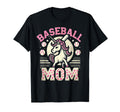 Womens Baseball Mom Mama Mothers Dog My T-Shirt - Trendy Graphic Unisex - T-Shirt, Sweatshirt, Hoodie