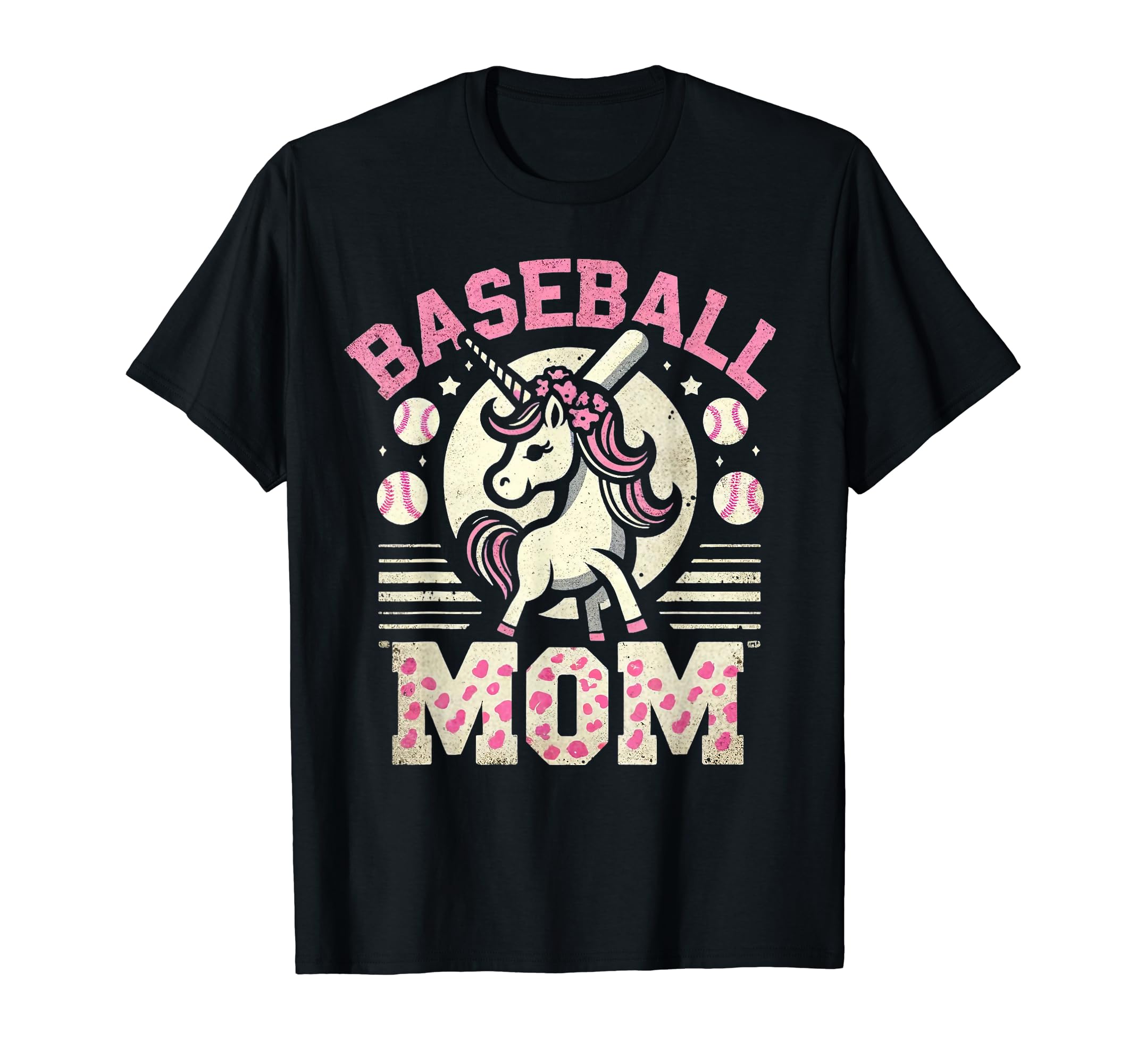 Womens Baseball Mom Mama Mothers Dog My T-Shirt - Trendy Graphic Unisex - T-Shirt, Sweatshirt, Hoodie