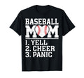 Baseball Mom Parent Player T-Shirt - Casual Everyday Wear for Adults - T-Shirt, Sweatshirt, Hoodie