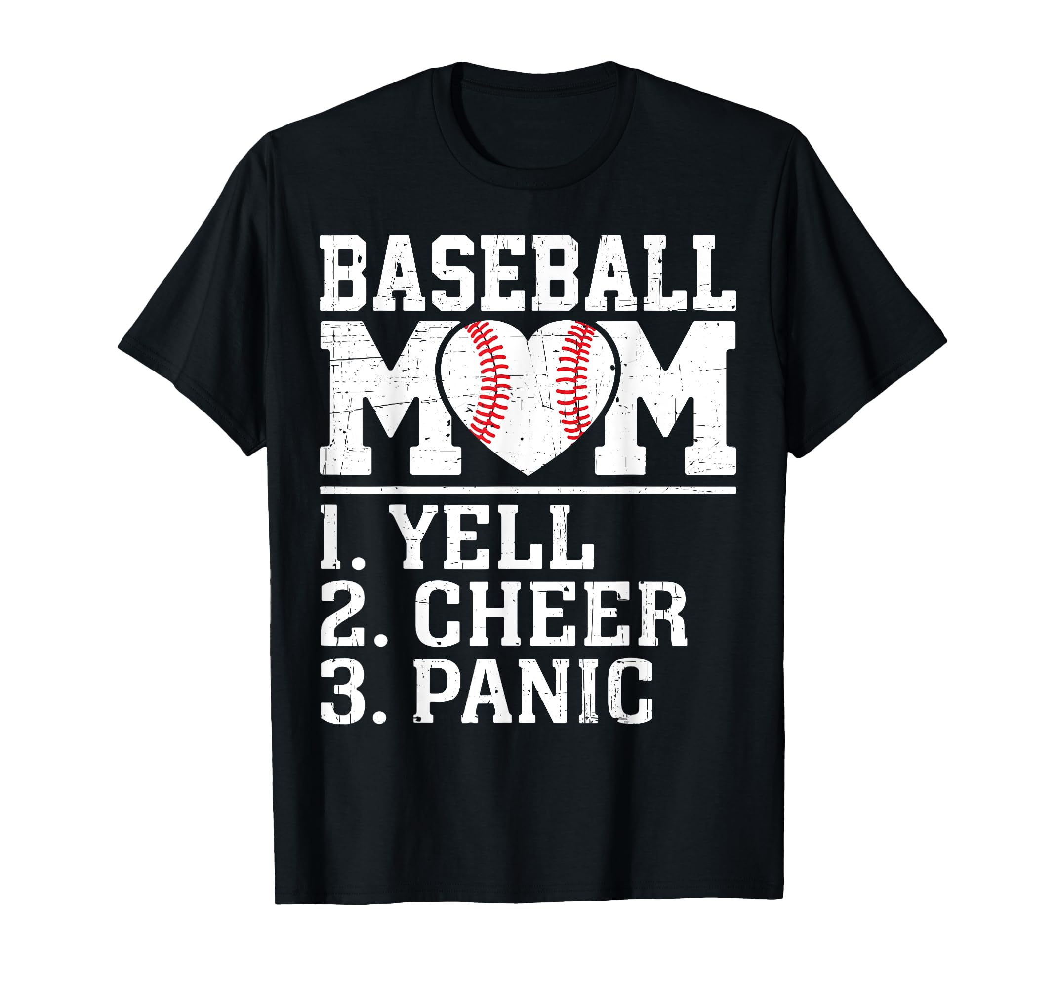 Baseball Mom Parent Player T-Shirt - Casual Everyday Wear for Adults - T-Shirt, Sweatshirt, Hoodie