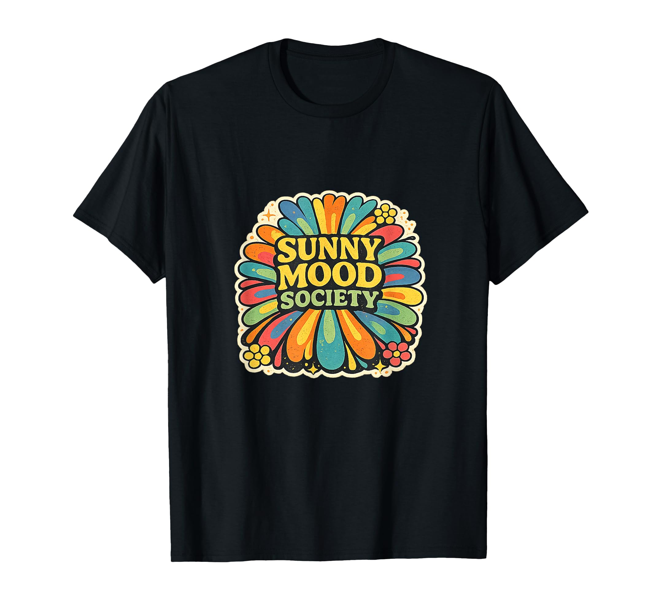 Sunny Mood Society 70S T-Shirt - Minimalist Print Unisex - T-Shirt, Sweatshirt, Hoodie