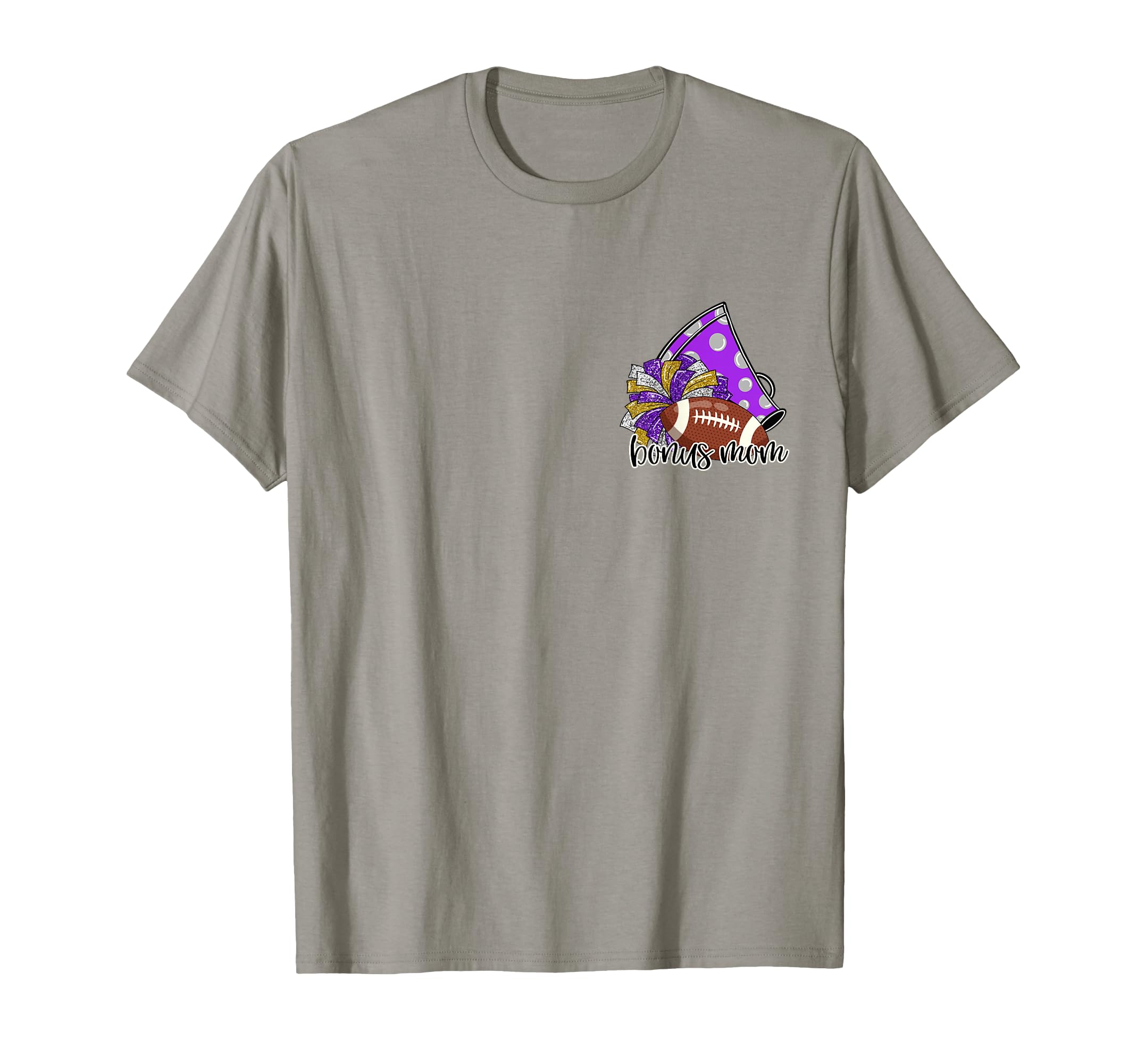 Cheerleader Bonus Mom Game Day Cheer T-Shirt - Trendy Graphic Men Women - T-Shirt, Sweatshirt, Hoodie