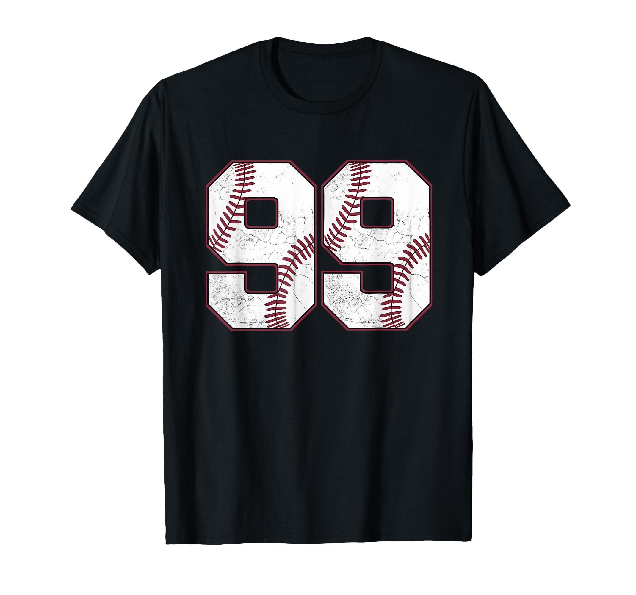 Baseball Number 99 Jersey Sports Gameday T-Shirt - Trendy Graphic Unisex - T-Shirt, Sweatshirt, Hoodie