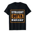 Straight Outta Keizer Oregon Usa T-Shirt - Fun Novelty Design for Adults - T-Shirt, Sweatshirt, Hoodie