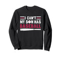 Funny Baseball Mom Dad Baseball Fans Sweatshirt - Graphic Print Men Women - T-Shirt, Sweatshirt, Hoodie