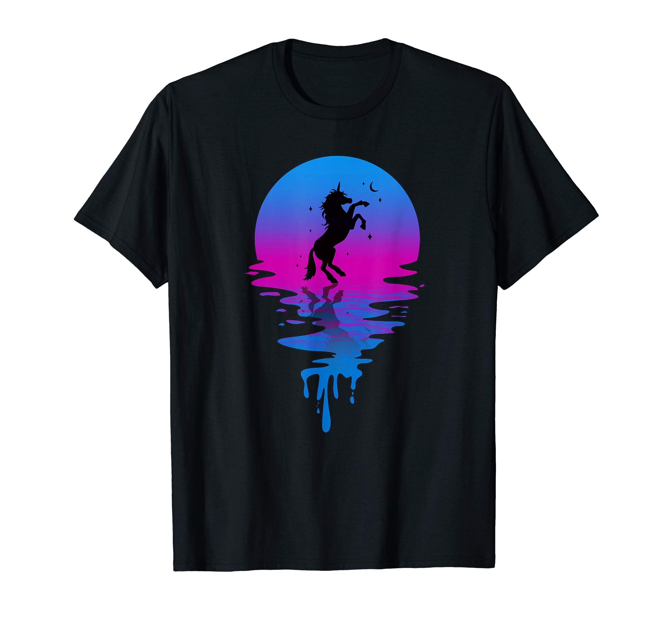 Sunset Unicorn T-Shirt - Streetwear Style for Adults - T-Shirt, Sweatshirt, Hoodie