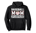 Baseball Mom Louder Prouder Mom Baseball Hoodie - Streetwear Style Unisex - T-Shirt, Sweatshirt, Hoodie