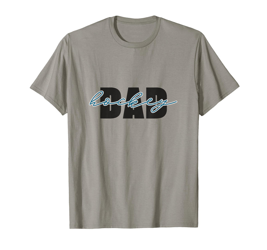 Hockey Dad Proud Father Game Day Ice T-Shirt - Graphic Print Men Women - T-Shirt, Sweatshirt, Hoodie