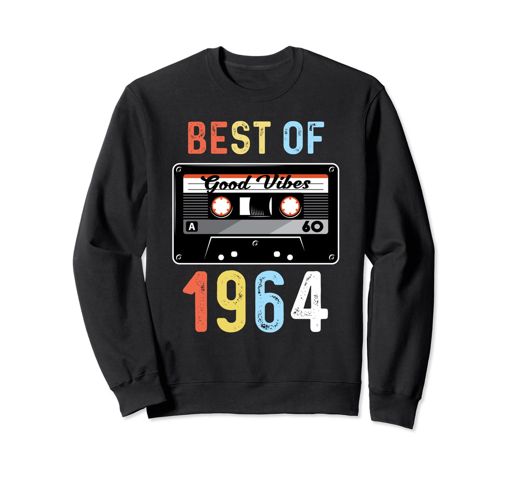 Best 1964 Cassette Tape Sweatshirt - Unique Graphic Men Women - T-Shirt, Sweatshirt, Hoodie