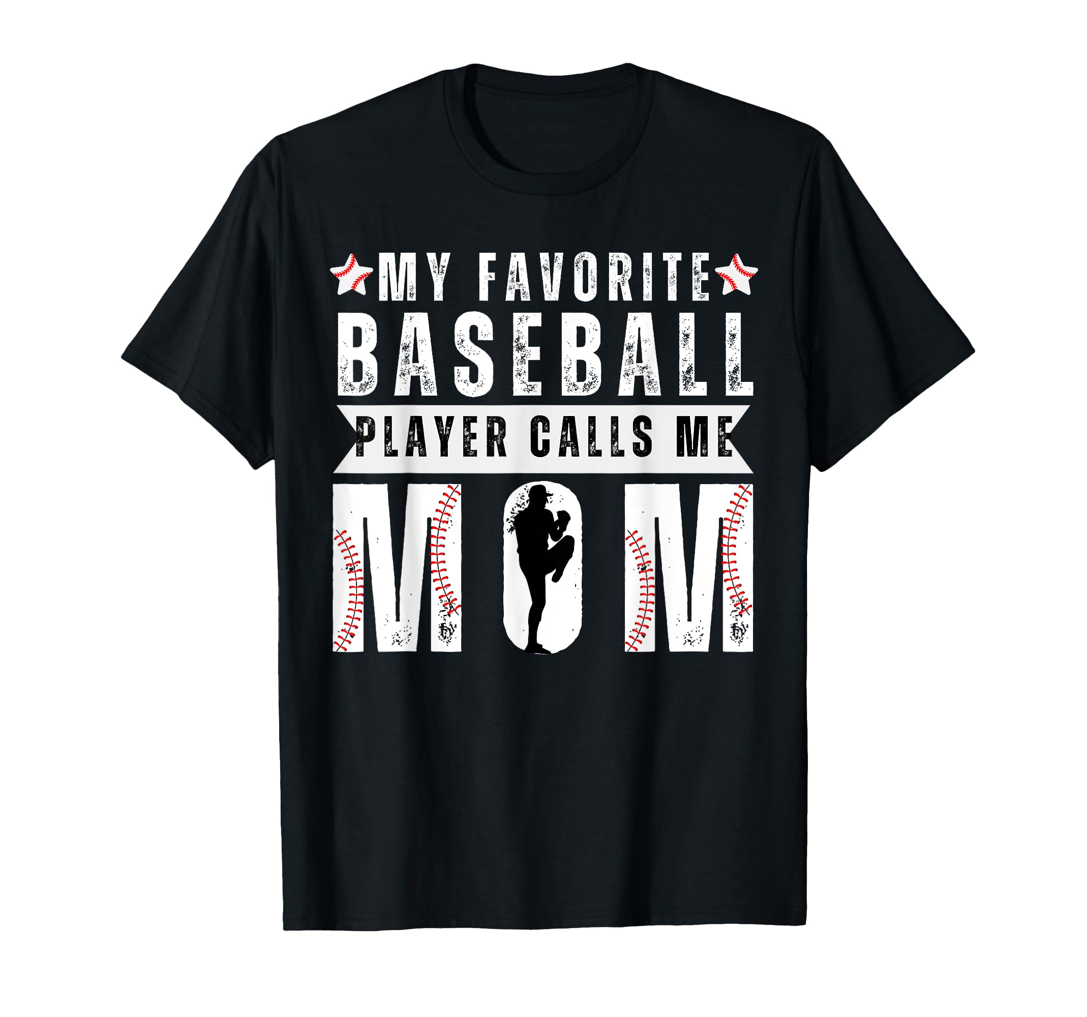 My Favorite Baseball Player Calls Me T-Shirt - Unique Graphic for Adults - T-Shirt, Sweatshirt, Hoodie