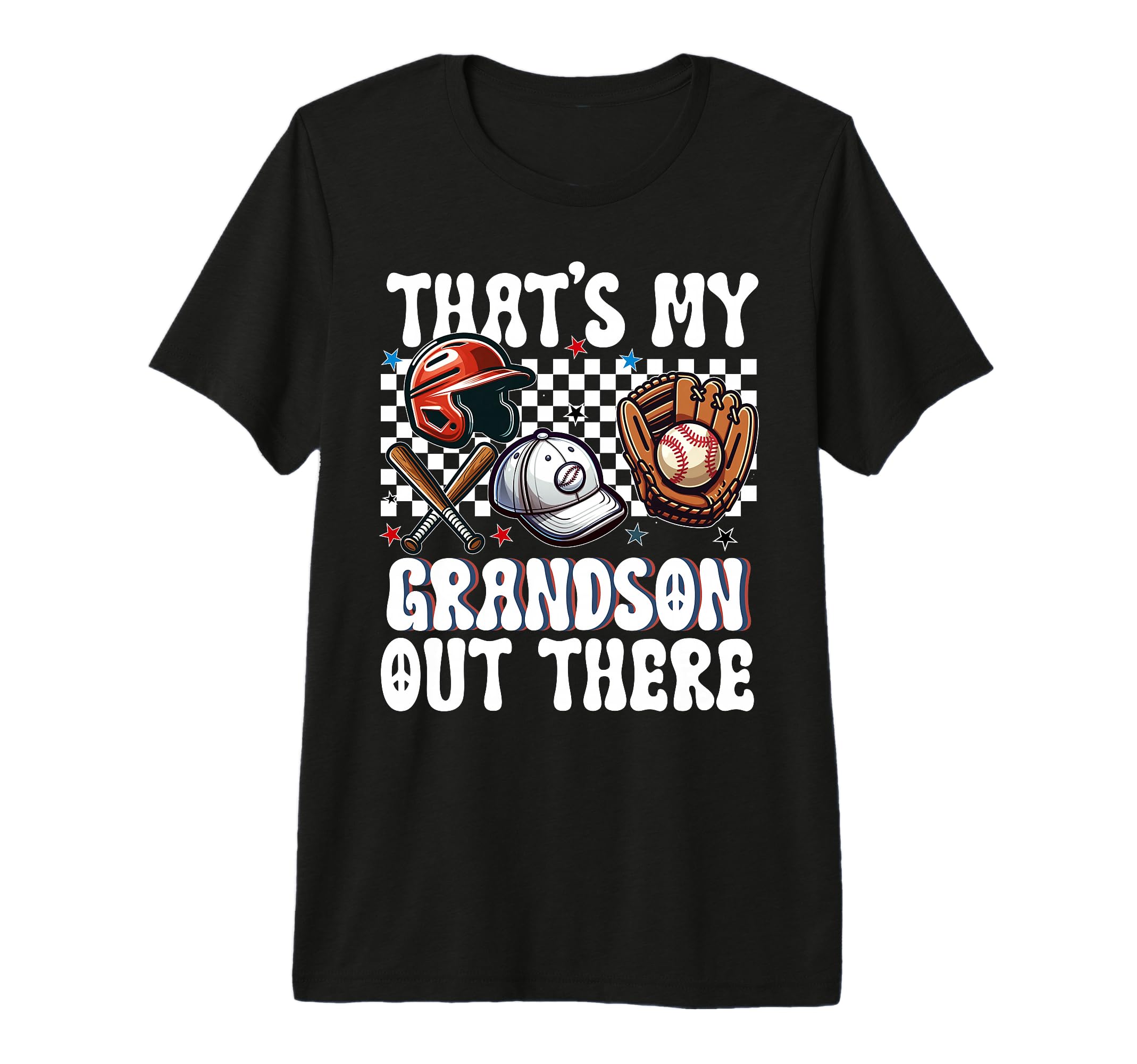 Thats My Grandson Out There Baseball T-Shirt - Minimalist Print Unisex - T-Shirt, Sweatshirt, Hoodie
