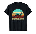 Sunset Brontosaurus T-Shirt - Custom Art Print Unisex - T-Shirt, Sweatshirt, Hoodie