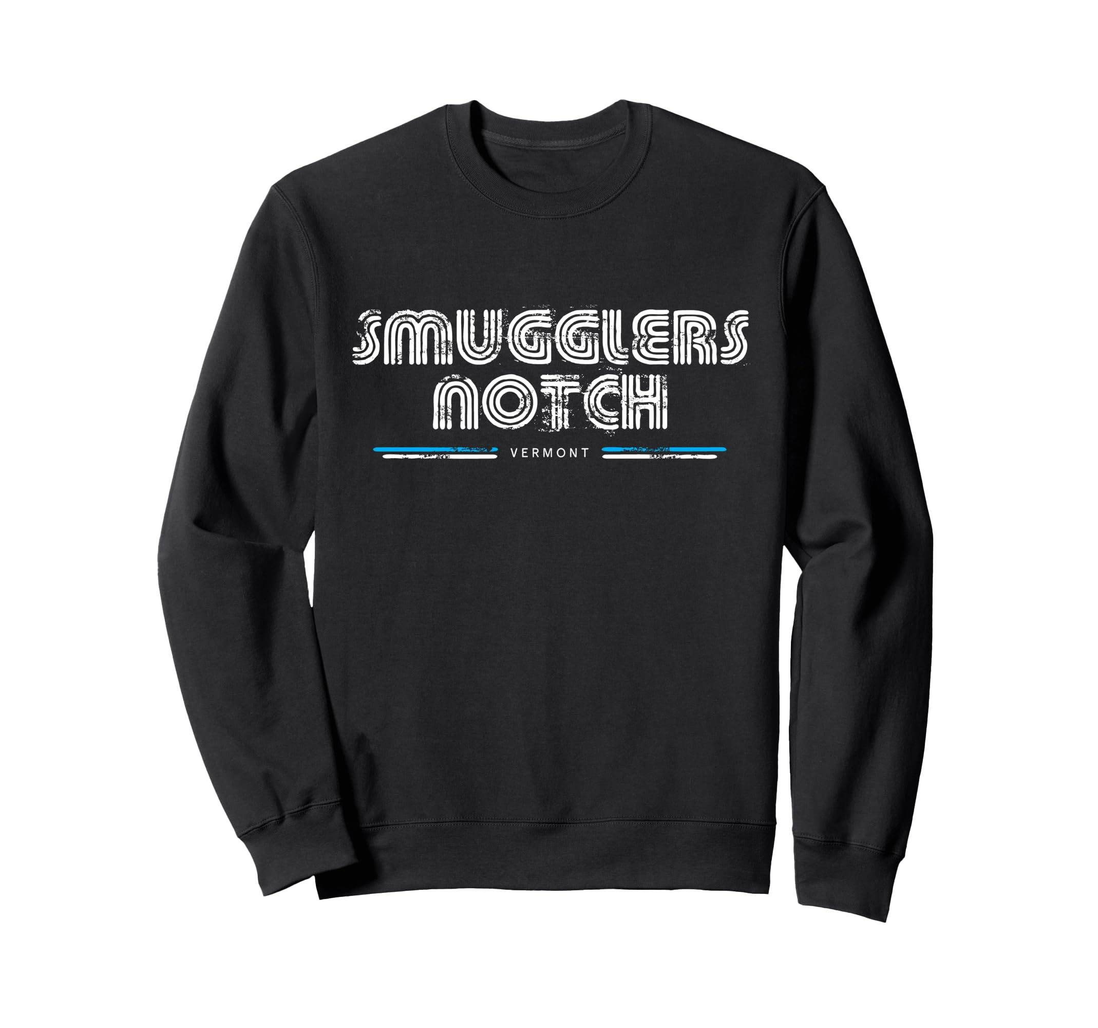 Smugglers Notch Vermont Vt 70S 80S Sweatshirt - Minimalist Print Unisex - T-Shirt, Sweatshirt, Hoodie