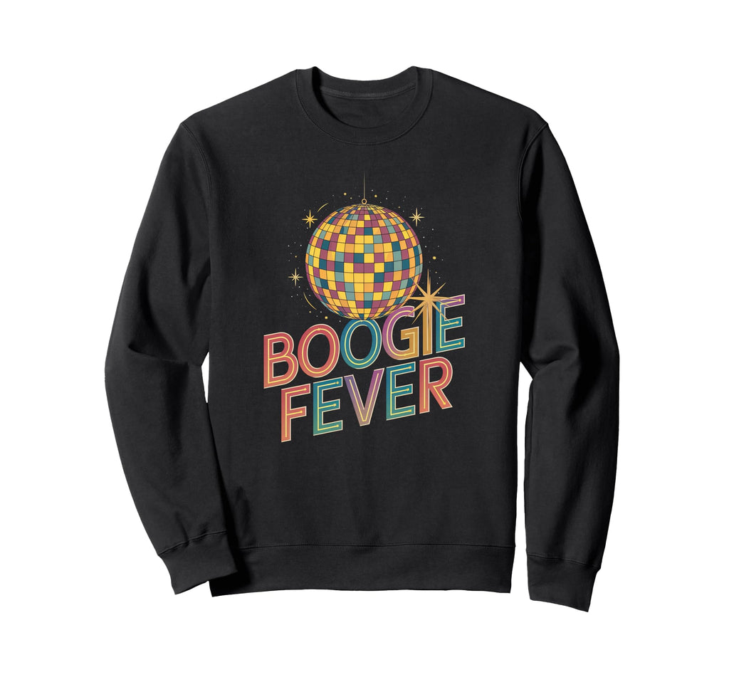 Disco Ball Boogie Fever Discoball Sweatshirt - Novelty Apparel for Adults - T-Shirt, Sweatshirt, Hoodie