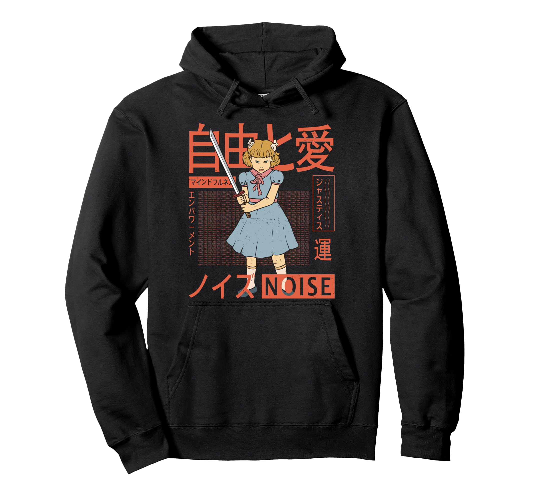 Vaporwave Kawaii Aesthetic Japanese Hoodie - Graphic Print for Adults - T-Shirt, Sweatshirt, Hoodie