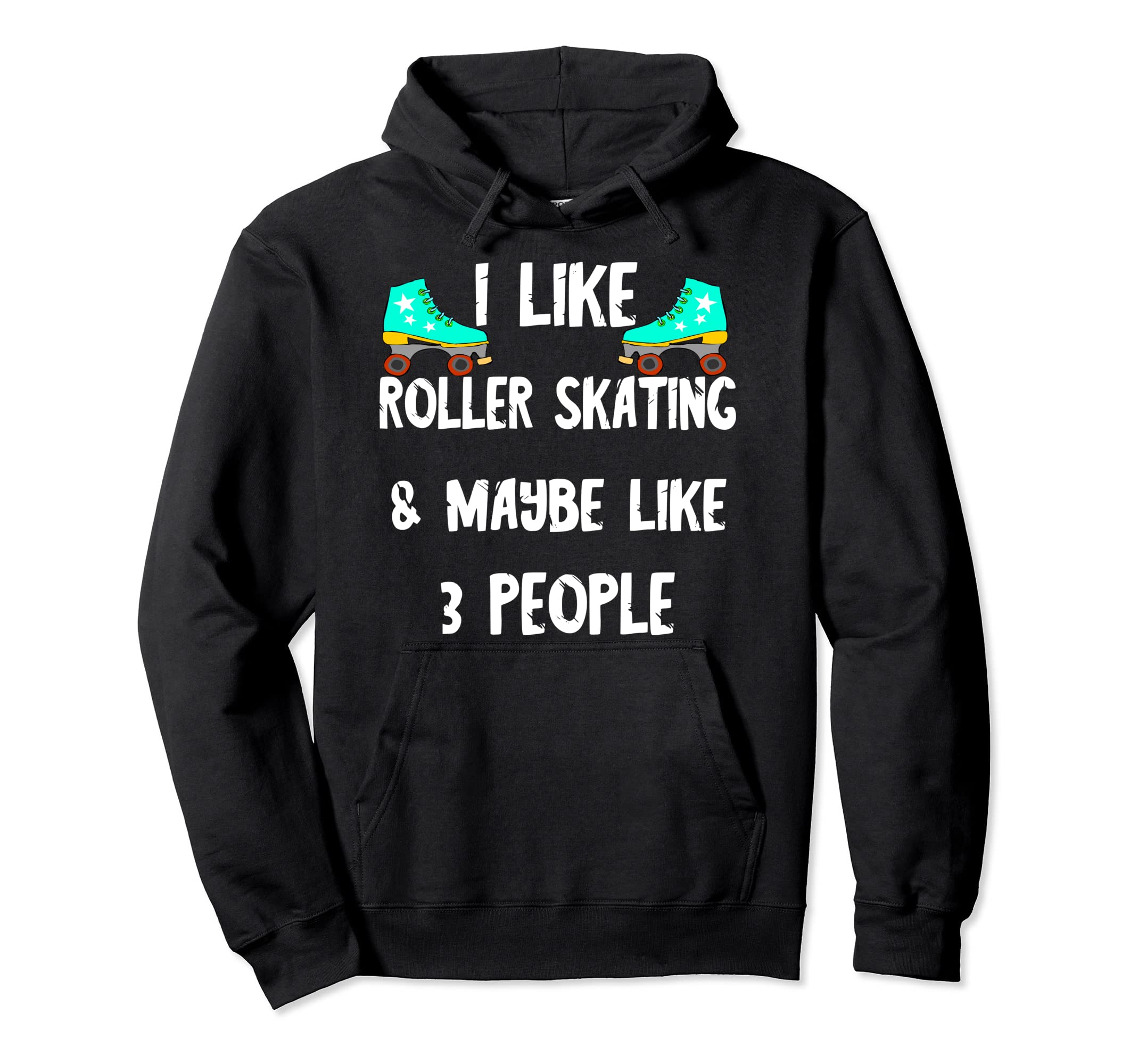 Roller Skating Roller Skates Driving Hoodie - Minimalist Print Men Women - T-Shirt, Sweatshirt, Hoodie