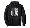 Baseball Dad Funny American Usa Flag Hoodie - Streetwear Style for Adults - T-Shirt, Sweatshirt, Hoodie