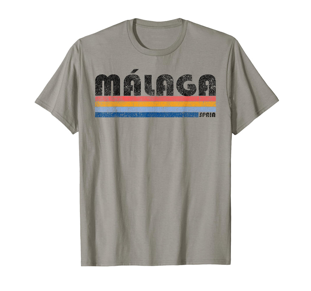 1980S Malaga Spain T-Shirt - Unique Graphic Men Women - T-Shirt, Sweatshirt, Hoodie