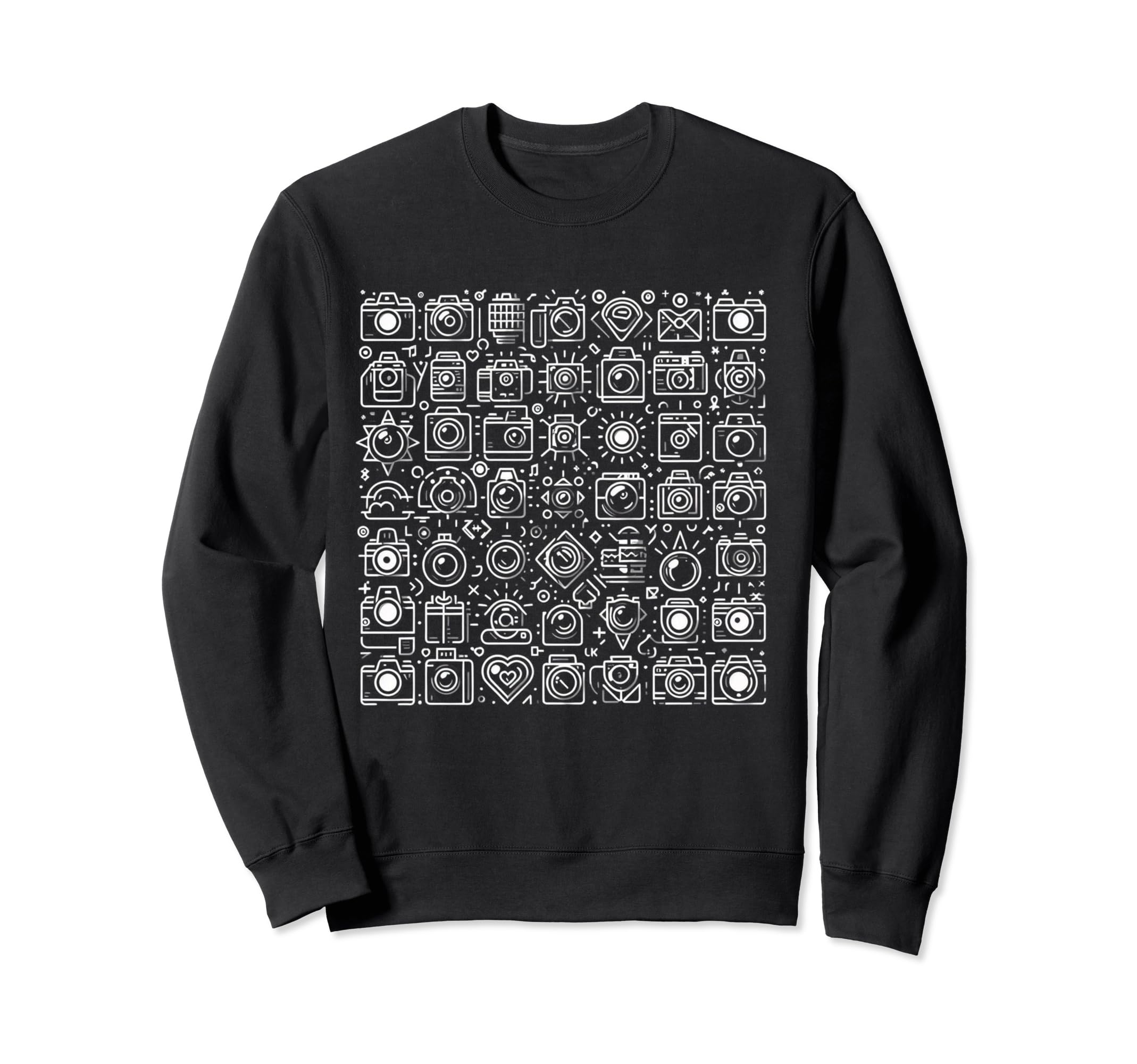 Funny Camera Sweatshirt - Aesthetic Graphic Unisex - T-Shirt, Sweatshirt, Hoodie