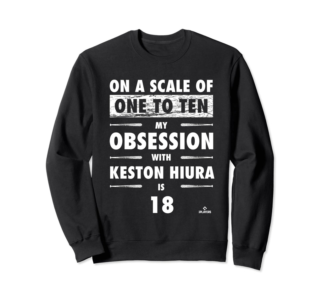 Keston Hiura Obsession Sweatshirt - Fun Novelty Design for Adults - T-Shirt, Sweatshirt, Hoodie