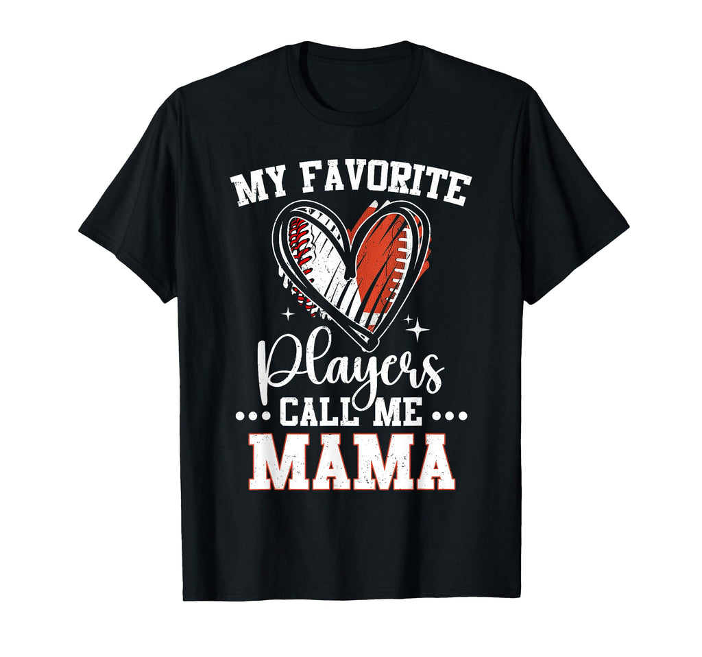 My Favorite Baseball Football T-Shirt - Aesthetic Graphic for Adults - T-Shirt, Sweatshirt, Hoodie