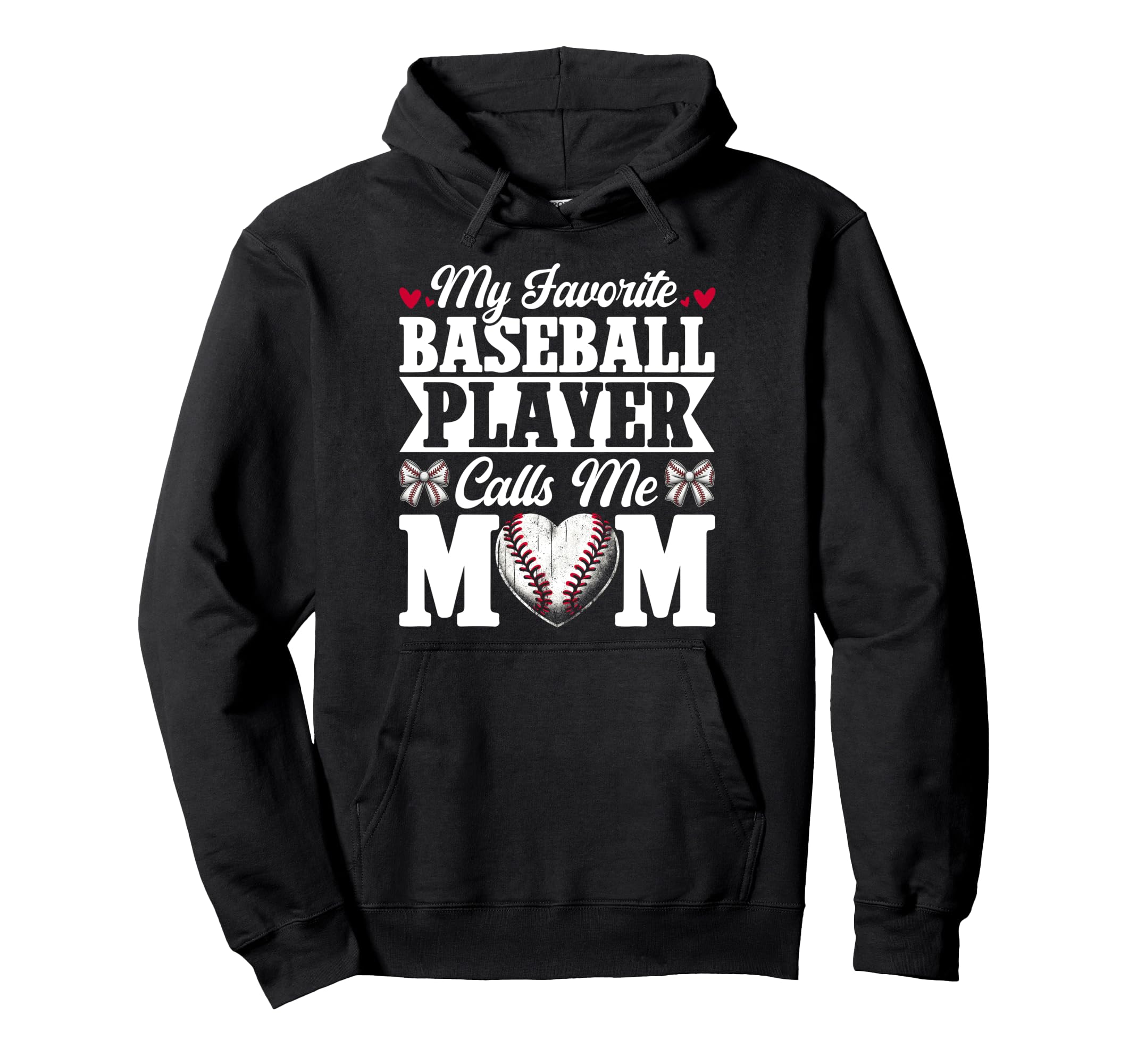 My Favorite Baseball Player Calls Hoodie - Casual Everyday Wear for Adults - T-Shirt, Sweatshirt, Hoodie