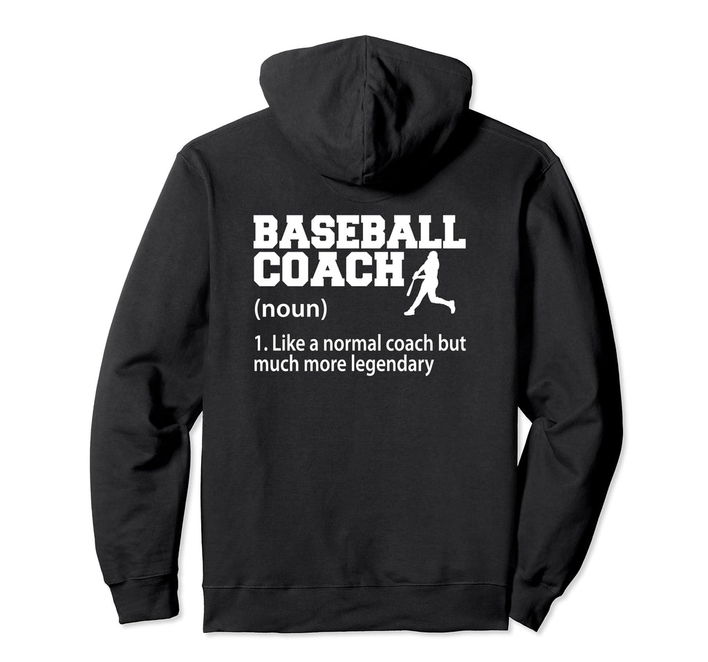 Baseball Coaching Trainer Training Hoodie - Aesthetic Graphic Men Women - T-Shirt, Sweatshirt, Hoodie