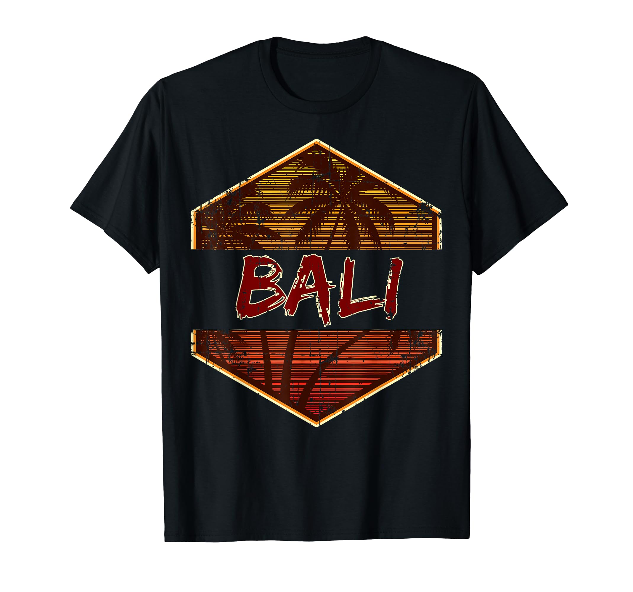 Bali Ocean Waves Sunset Sunset Palm T-Shirt - Aesthetic Graphic Unisex - T-Shirt, Sweatshirt, Hoodie