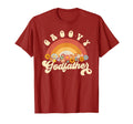 Groovy Godfather Rainbow Colorful T-Shirt - Minimalist Print for Adults - T-Shirt, Sweatshirt, Hoodie