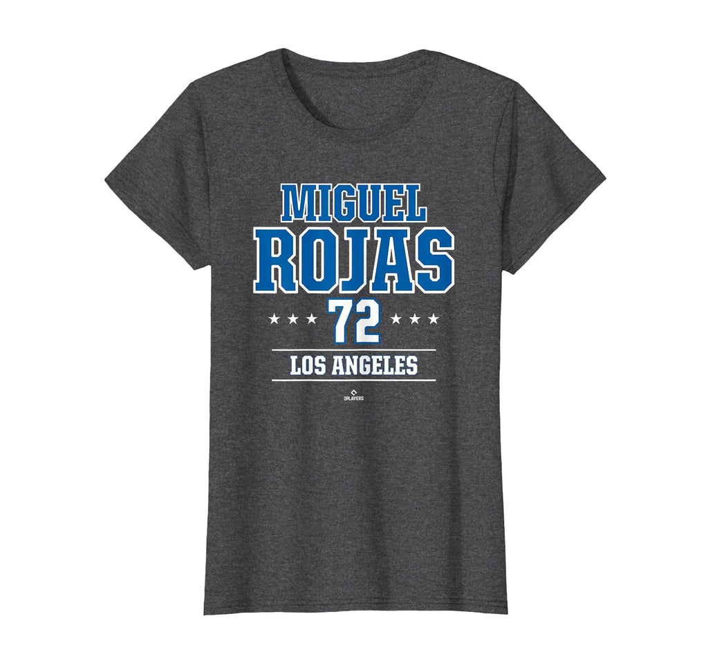 Baseball Star Miguel Rojas Los T-Shirt - Casual Everyday Wear for Adults - T-Shirt, Sweatshirt, Hoodie