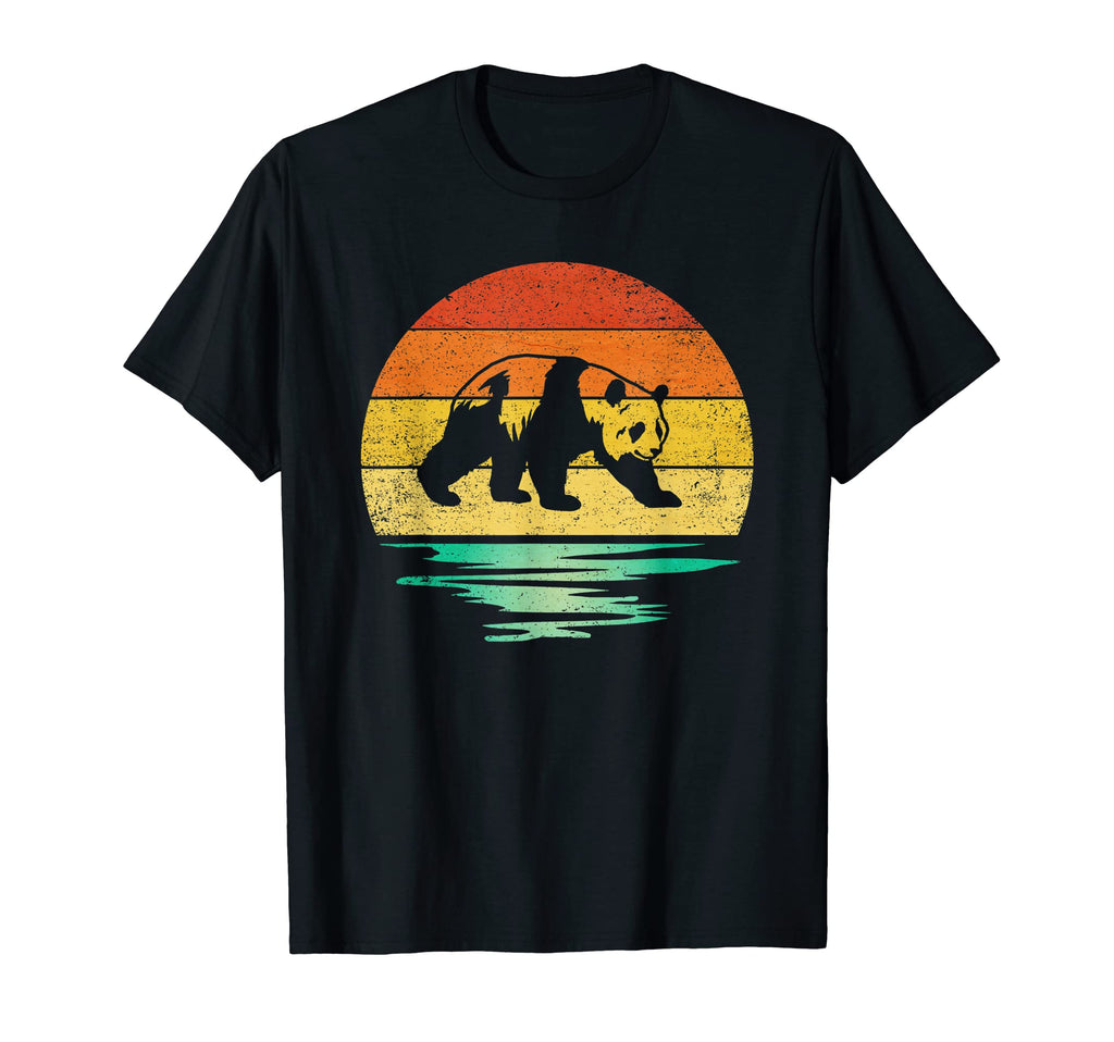 Panda Bear Sunset Panda T-Shirt - Unique Graphic for Adults - T-Shirt, Sweatshirt, Hoodie