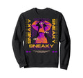 Y2K Sneaky Bold Urban Graffiti Sweatshirt - Custom Art Print Unisex - T-Shirt, Sweatshirt, Hoodie