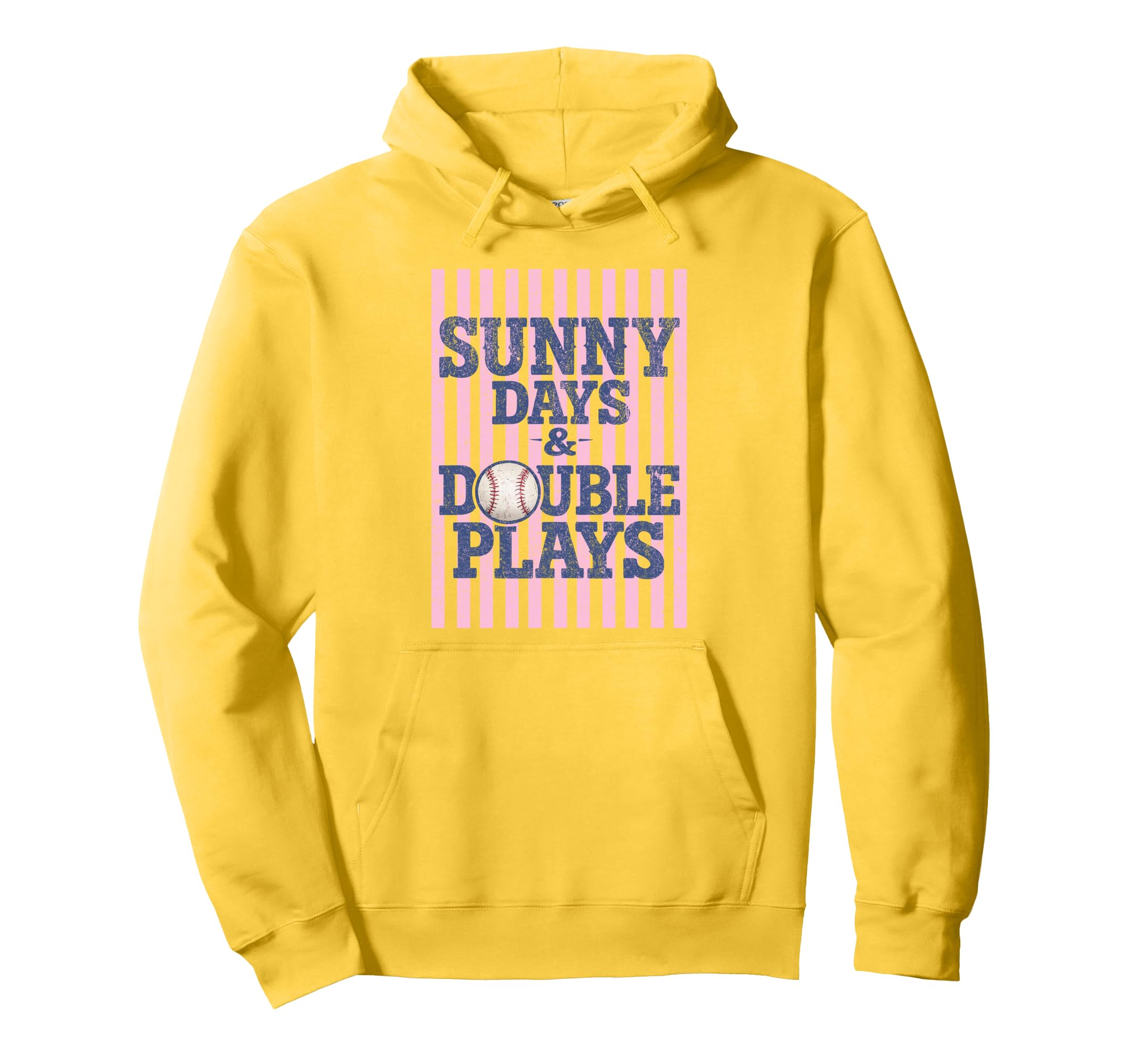 Sunny Baseball Days And Double Plays Game Hoodie - Streetwear Style Unisex - T-Shirt, Sweatshirt, Hoodie