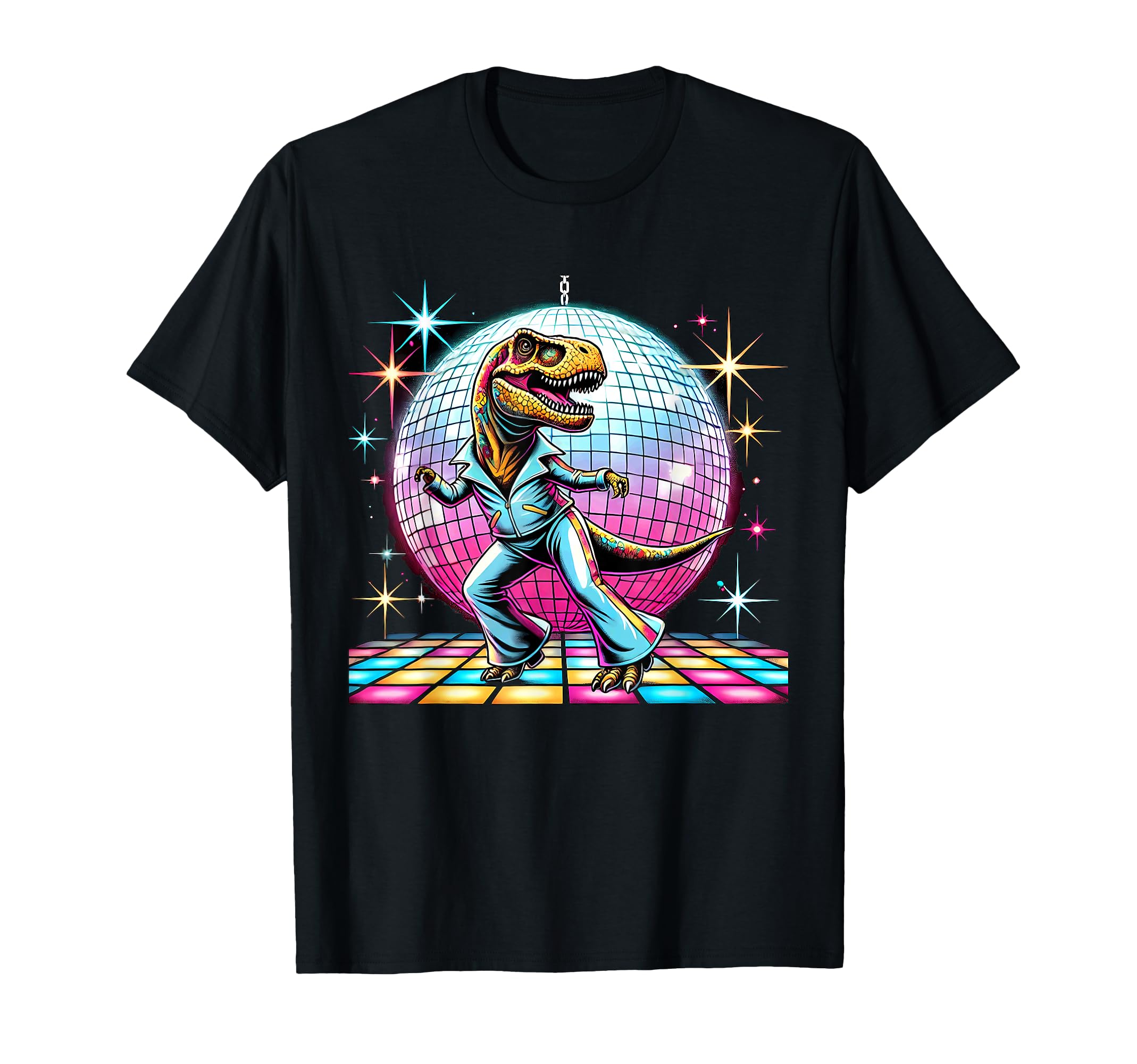 Aesthetic T Rex Disco T-Shirt - Minimalist Print for Adults - T-Shirt, Sweatshirt, Hoodie