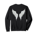 Gothic Angel Wings Fairy Sweatshirt - Casual Everyday Wear for Adults - T-Shirt, Sweatshirt, Hoodie