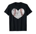 Baseball Heart Mom Mama Mothers Day T-Shirt - Unique Graphic Unisex - T-Shirt, Sweatshirt, Hoodie