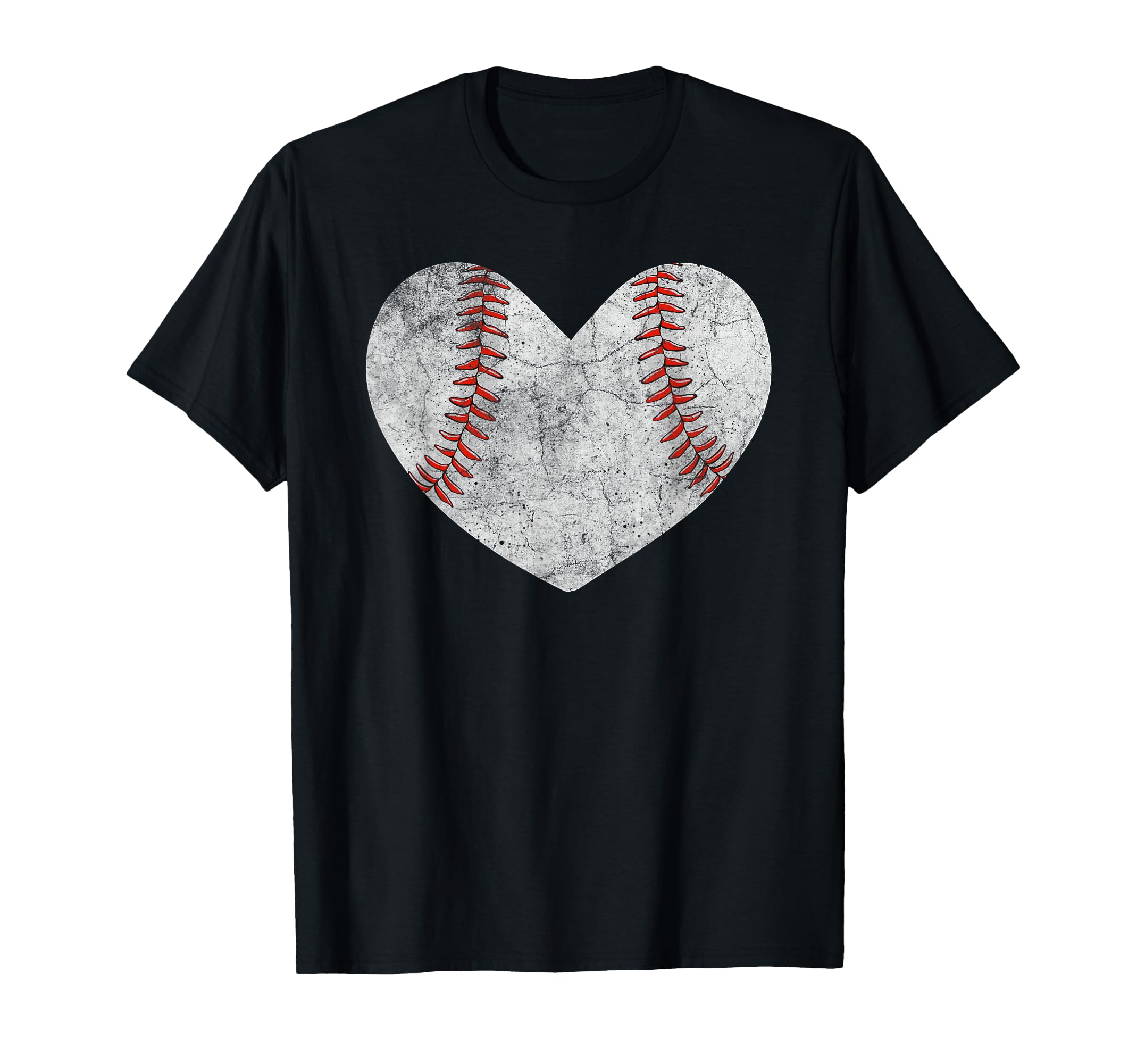 Baseball Heart Mom Mama Mothers Day T-Shirt - Unique Graphic Unisex - T-Shirt, Sweatshirt, Hoodie