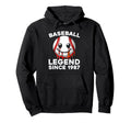 Born 1987 Baseball Team Sport Player Hoodie - Graphic Print Unisex - T-Shirt, Sweatshirt, Hoodie
