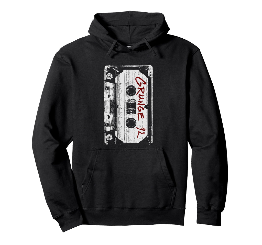 Grunge 90S Concert Mixtape Hoodie - Trendy Graphic for Adults - T-Shirt, Sweatshirt, Hoodie