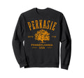 Perkasie Pennsylvania Distressed Sweatshirt - Minimalist Print Men Women - T-Shirt, Sweatshirt, Hoodie