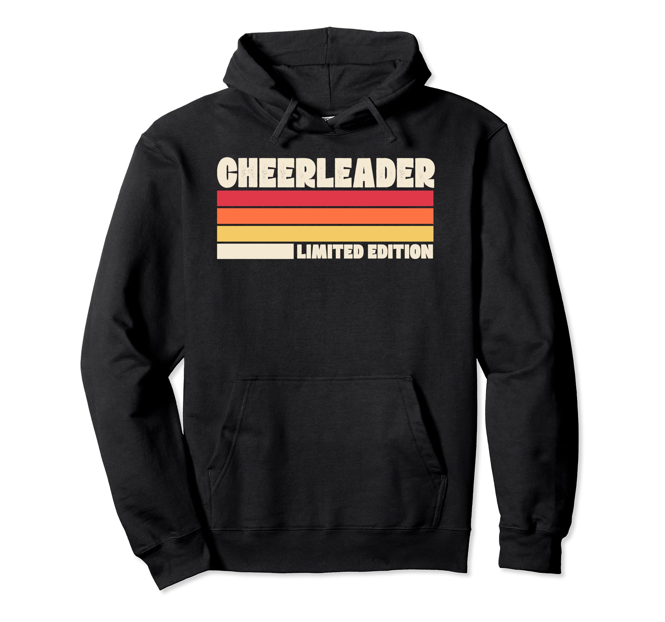 Cheerleader Distressed Hoodie - Unique Graphic Unisex - T-Shirt, Sweatshirt, Hoodie