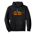 New York 8 Bit Video Arcade Gamer Gaming Hoodie - Novelty Apparel Unisex - T-Shirt, Sweatshirt, Hoodie