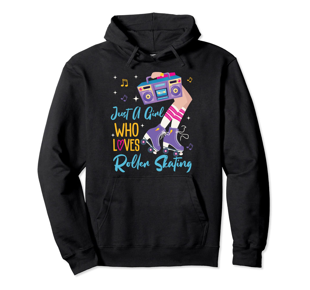 Roller Skating Skate 1970S Hoodie - Fun Novelty Design Men Women - T-Shirt, Sweatshirt, Hoodie